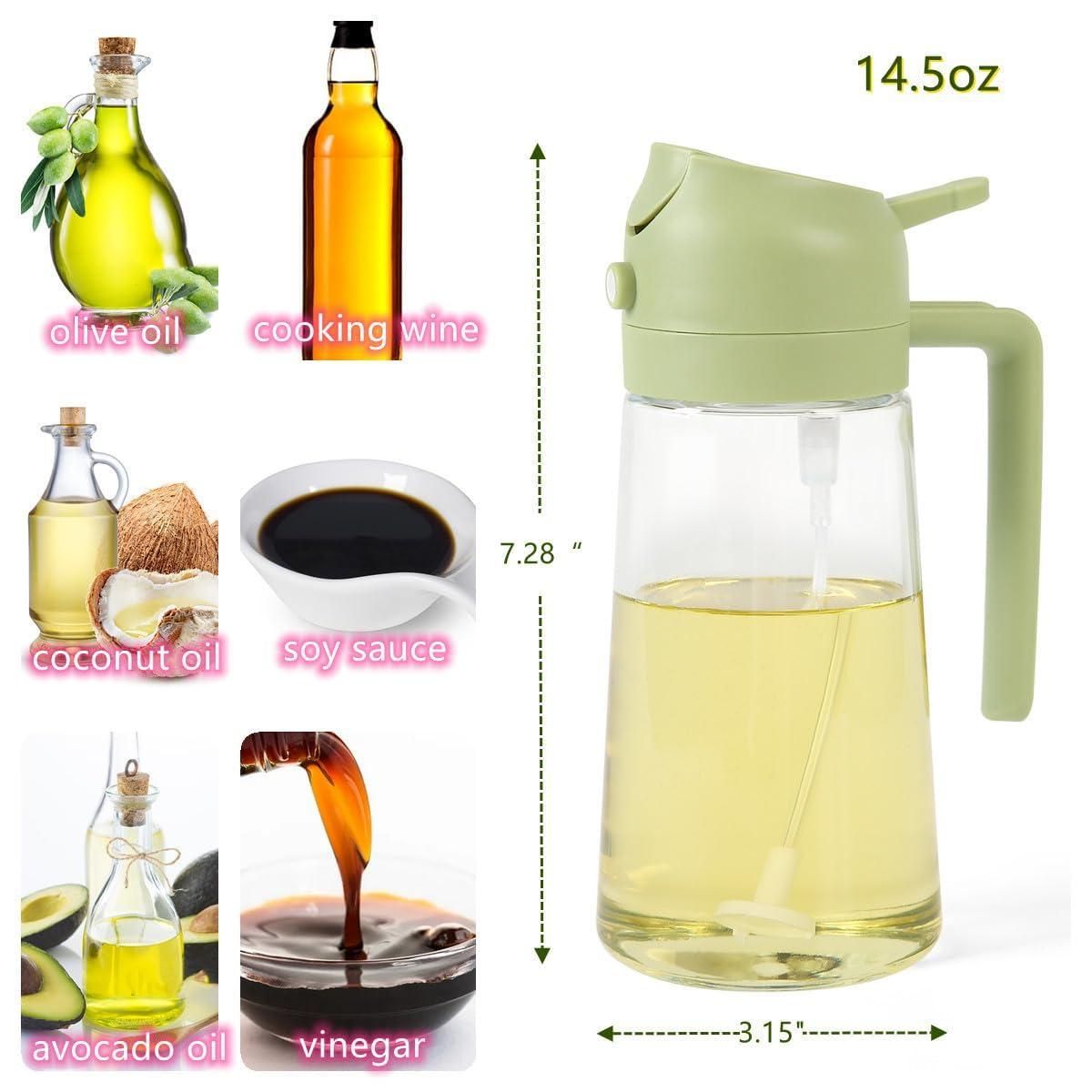 Portable Sprayer Oil Dispenser (500ml) - 2 in 1 Function
