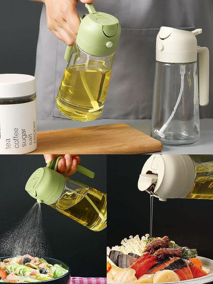 Portable Sprayer Oil Dispenser (500ml) - 2 in 1 Function